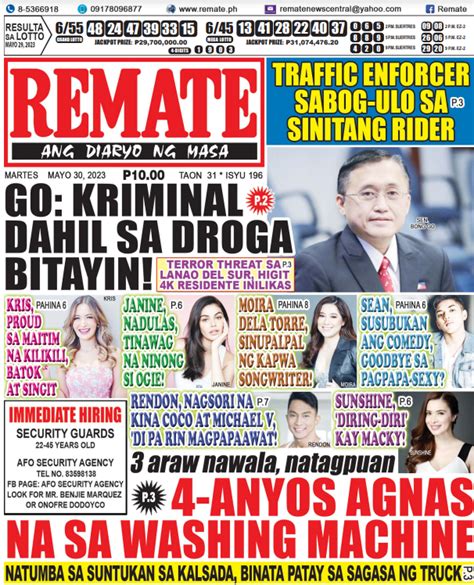 tabloid newspaper philippines|Latest News Online l Remate News Central .